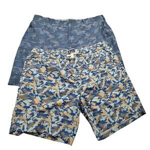 Johnnie-O Men's X-L Lot 2 Camo Prep-Performance Shorts Swim Shorts